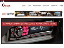 Tablet Screenshot of bucaradio.com